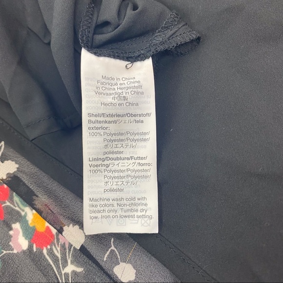 Madewell Sheer Button-Front Tier Midi Dress In Carnation Toss - Picture 10 of 13